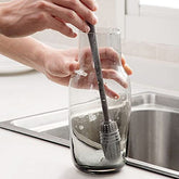 Silicone Bottle Cleaning Brush with Long Handle