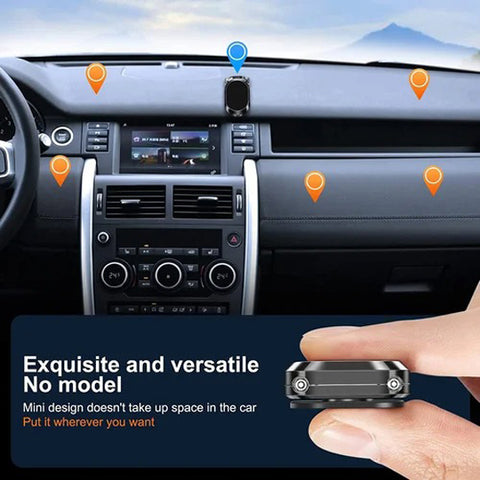 360° Magnetic Mobile Holder for Car Dashboard / Windshield Foldable Rotatable Car Phone Holder