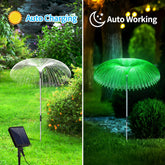 Waterproof Outdoor Solar Jellyfish Shape Flower Gardan LED Light for Yard Pathway Lawn Festival Wedding Party Decoration
