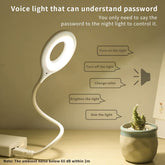 Sound Activated Silicone Voice Control Usb Light For Laptop