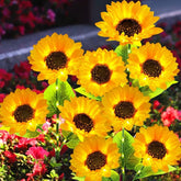 Waterproof Solar Sunflower Led Light for Outdoor & Gardan, Yard Decorations