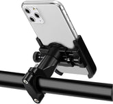 Heavy Metal Base Mobile Phone Holder for Bike Maps & GPS Navigation Motorcycle Phone Holder