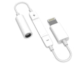 iPhone Lightning to 3.5mm Headphone Adapter, Volume Control