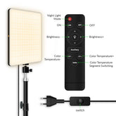 11-Inch Penal LED Light with Remote & Mini Tripod Stand