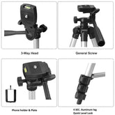 Aluminium Alloy Tripod Stand for Smartphones