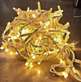 LED Bulb Rice Light for Home Decoration Waterproof String Light Warm White (20 Meter)