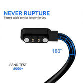 Smart Watch Charger 2 Pin USB Fast Charger Magnetic Charging Cable Adapter (Smart Watch Charger 2 pin)