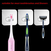 Tooth Brush Wall Hook for Hanging Without Drill Multi-Use Self Adhesive Hook for Home