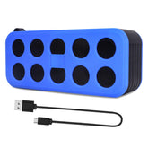 Bluetooth Speaker with Loud Stereo Sound Bass, 6-8 Hour Playtime Wireless Speaker for All Smartphone