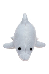 Cute Soft Stuffed Dolphin Baby Toy with Cute Black Eyes Dolphin Fish Doll Soft Toys for Kids