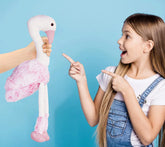 22 inch Soft Plush Flamingo Stuffed Animal Toys, Pink Flamingo for Girls Kids Birthday Gifts & Decor (Colour:Pink)