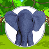 Blue Elephant Soft Toy for 3 Month Old Baby Boys & Girls Soft Huggable Birthday Gift for Baby