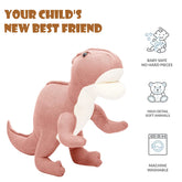 Dragon Stuffed Animal Soft Toys Huggable Cute Dino Plush Toys for Kids & Home Decortaion (20inch, Pink)