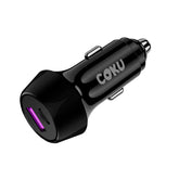 30 Watt Super Fast Car Charger (Black)