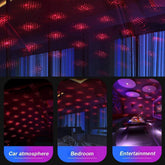 Car USB LED Projector Laser Light