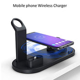 6 in 1 Wireless Charging Station for iPhones iWatch & Airpods