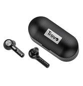 Trovo REP-35 Rhythm True Wireless Voice Assistant Bluetooth Headset Earphone with Mic -Black