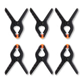 Photography Backdrop Clips Metal Body Multipurpose Heavy Spring Clamp (Set of 10)