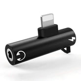 Lightning to 3.5 mm Headphone Jack and Charging Adaptor and Splitter For All iPhone