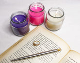 Secented Glass Jar Candles 24 Burn Time