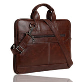 PU Leather Laptop Bag & Tablet Shoulder Sling Office Bag for Men & Women Bag for Office