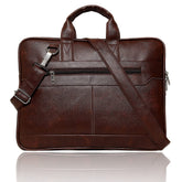 PU Leather Laptop Bag & Tablet Shoulder Sling Office Bag for Men & Women Bag for Office