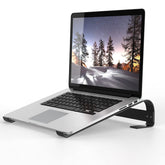 Aluminum Laptop Stand Holder Laptop Riser (Silver)