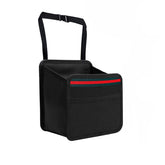 Mini Car Trunk Organizer Hanging Car Seat Organizer, Car Trush Organizer (Black)