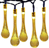 Crystal Bubbles Rain ,Tear, Waterdrops Shape Fairy LED String Light