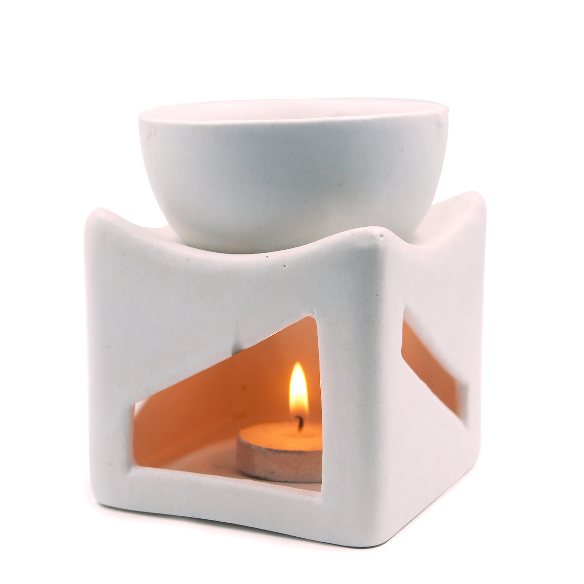 Bowl shape Ceramic Oil Burner Aroma Oil Diffuser For Gifting & Home Decor