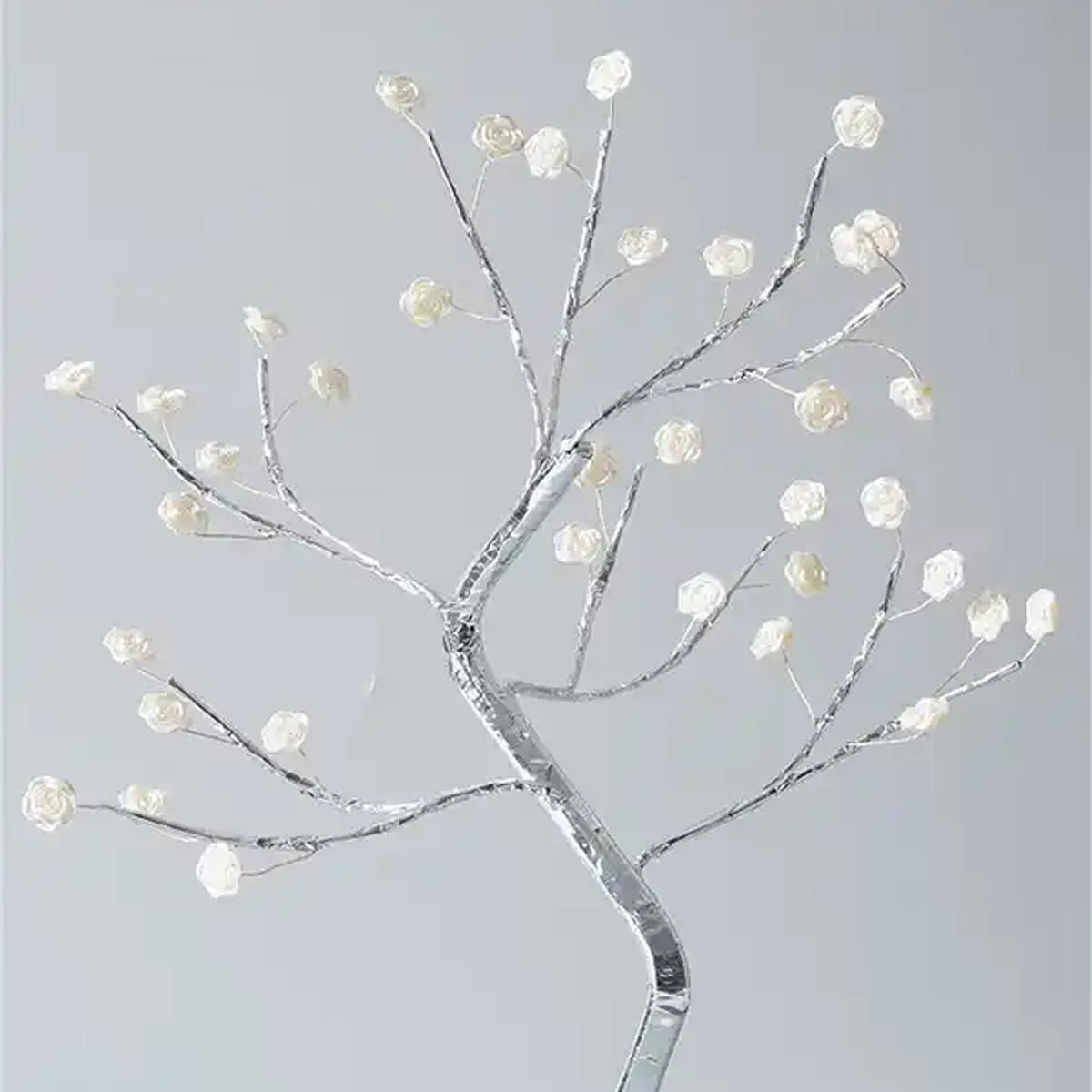 DIY Artificial 36 Warm White Rose Lights Tree Lamp: Create a Calm Atmosphere with Tabletop Bonsai spirit Tree Light Touch Switch Decoration(WW ROSE)