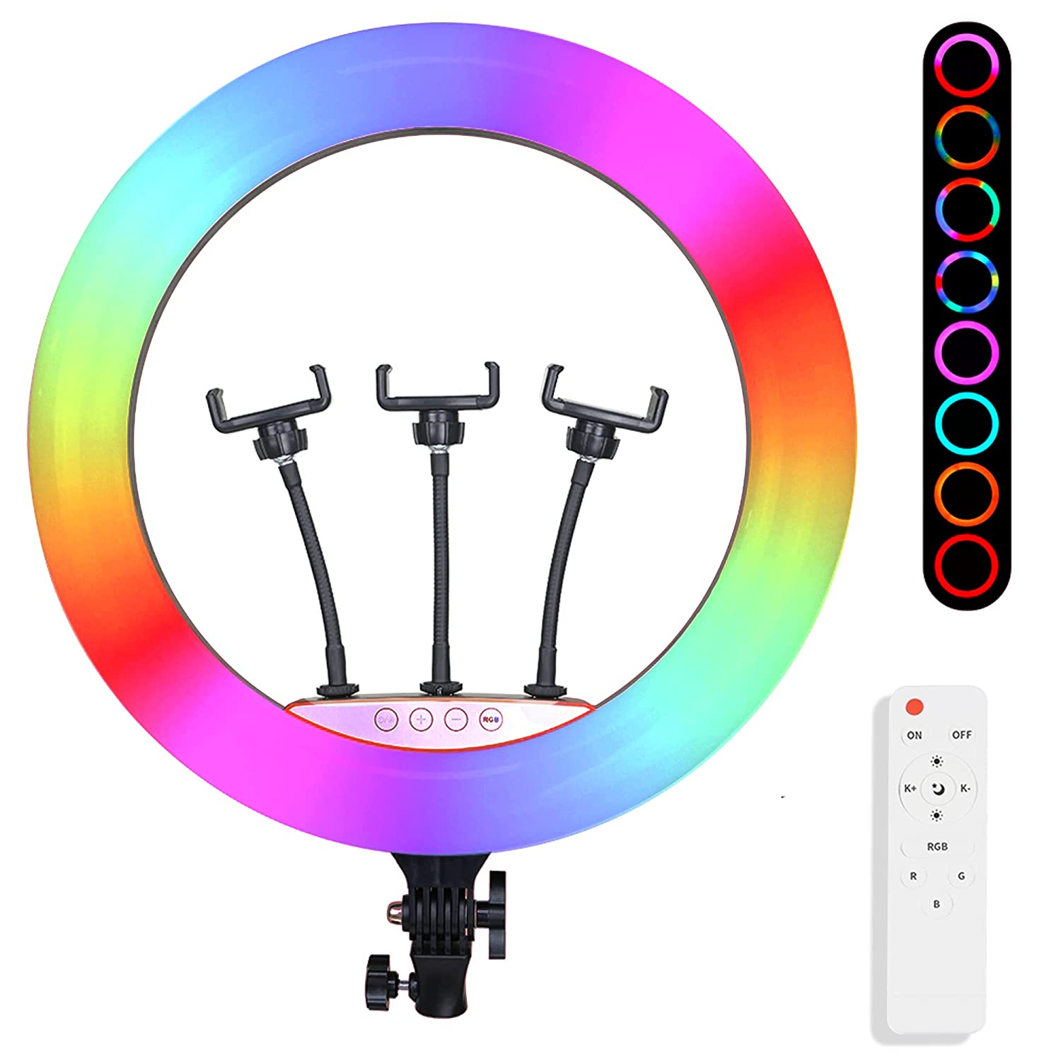 18 Inch RGB RingLights with Remote
