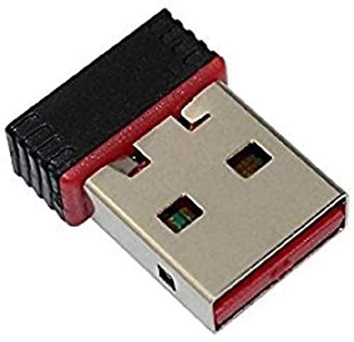 802.11 N n/g/b 2.0 Wireless Mini USB WiFi Adapter DONGLE USB Adapter (Black)