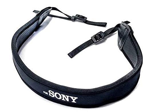 Sony Camera Belt Neck/Shoulder Elastic Strap Belt for All Series DSLR, SLR Cameras Work microfiber cloth