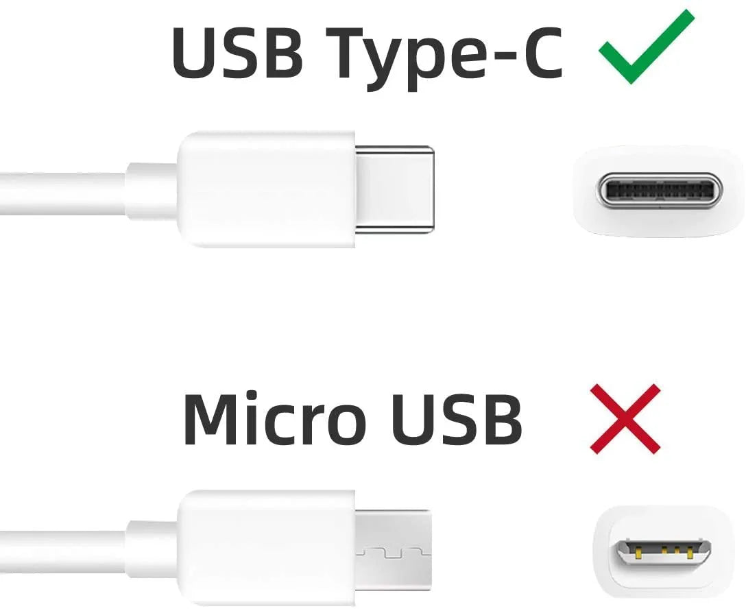 CT30 Type-C Fast Charging Cable for Charging and Sync Data (White, 1 Meter)