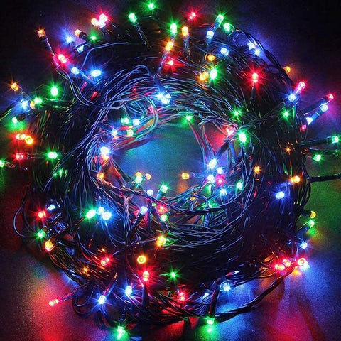 50 Meter Fairy String Lights for Diwali 8 Lighting Modes (Multi)