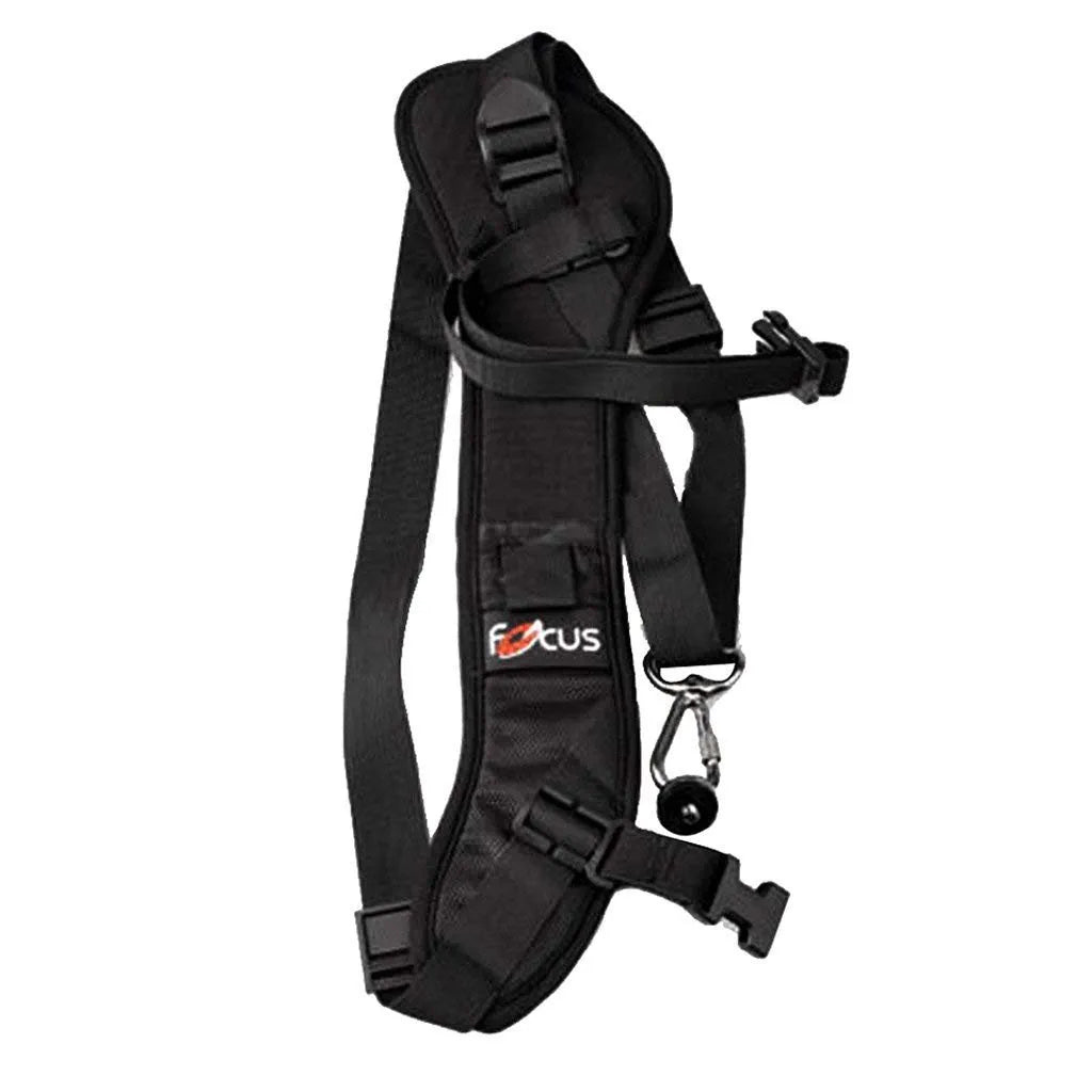 Camera Belt Neck Shoulder Camera Sling Strap with Safety Tether Adjustable Belt for DSLR/SLR Camera