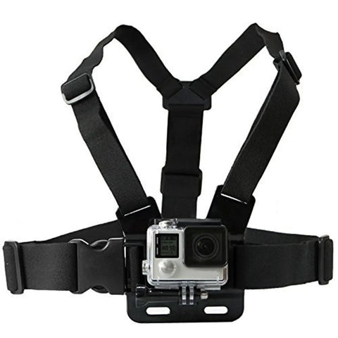 Handlebar Plastic Adjustable Chest Strap Body Belt for Gopro Hero & Other Action Cameras