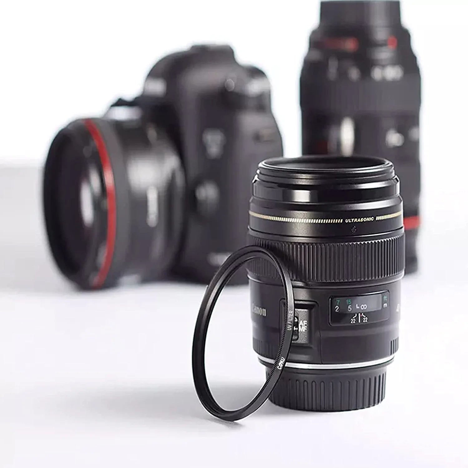 UV Portction Lens for Camera 52mm Ultra Slim Filter Ring for Camera Lens (52mm)