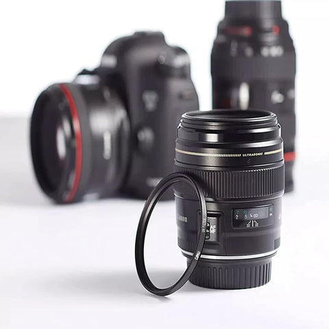 UV Portction Lens for Camera 58mm Ultra Slim Filter Ring for Camera Lens (58mm)