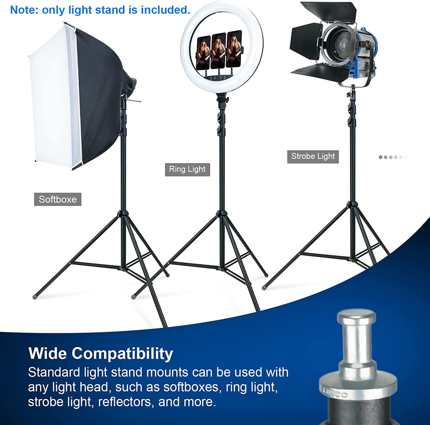 U-Stream Selfie Studio Gift Set w/ 6” Ring Light Stand, Selfie Clip Li –  Aduro Products