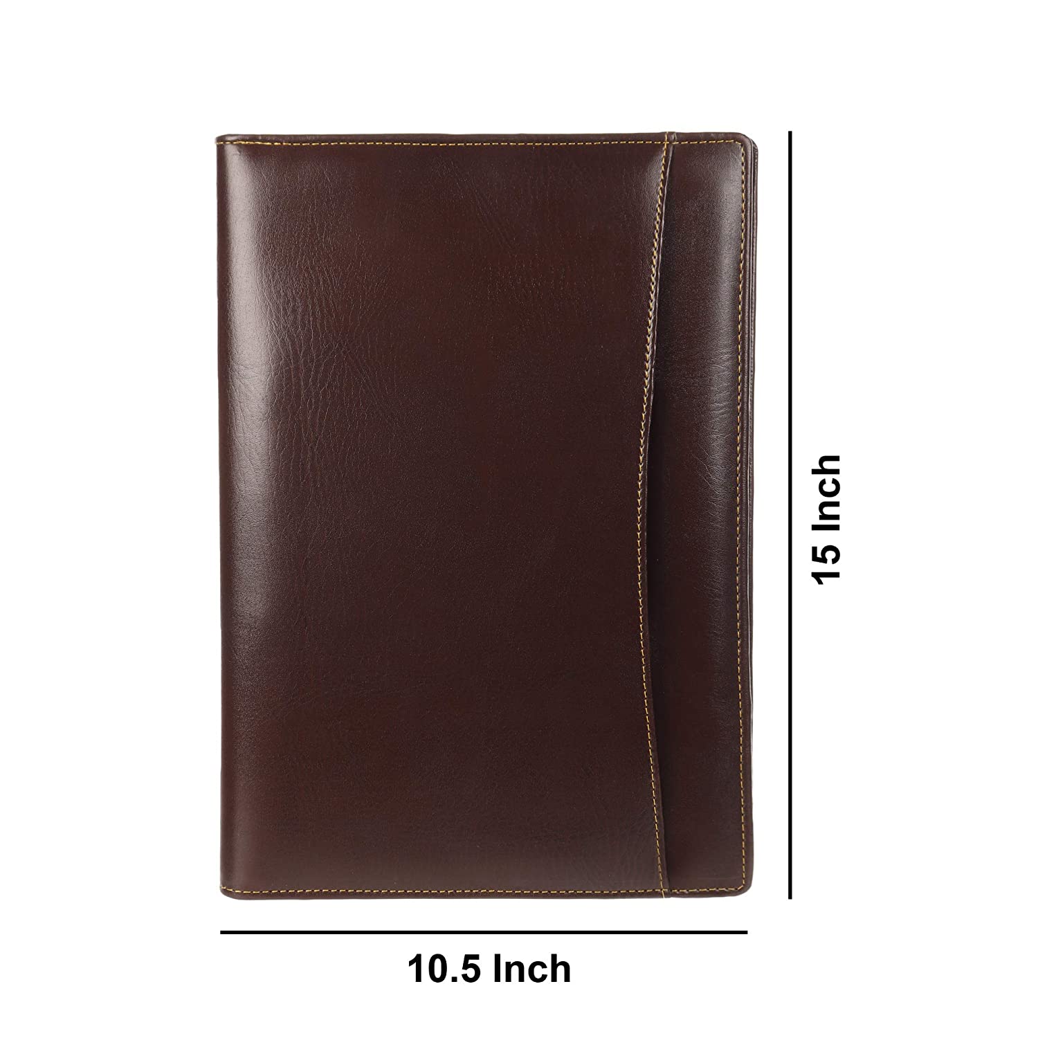 Multipurpose PU Leather Two Rings File Folders for Certificates with FS Handle Bag FS Size