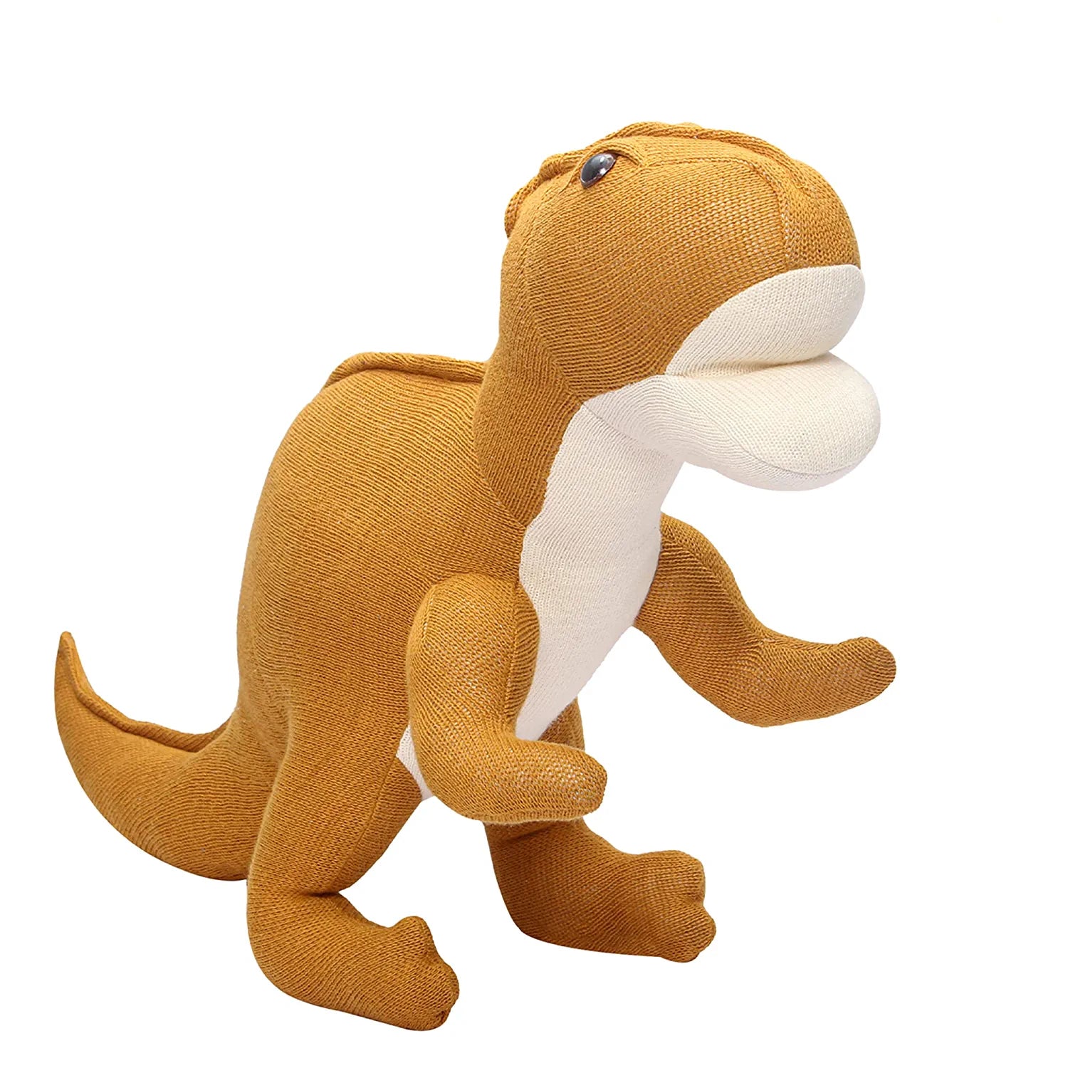 Dragon Stuffed Animal Soft Toys Huggable Cute Dino Plush Toys for Kids & Home Decortaion (20inch, mustard)