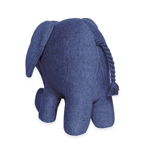 Blue Elephant Soft Toy for 3 Month Old Baby Boys & Girls Soft Huggable Birthday Gift for Baby