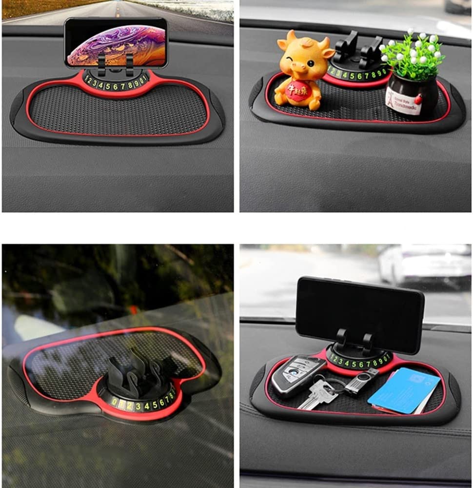 New Car Dashboard Anti-Slip Phone Holder Mat with Extra Large Pad