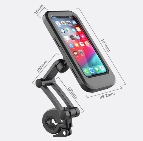 Waterproof Bike Phone Holder Phone Case with Sensitive Touch Screen (not For Scooty or Scooter)