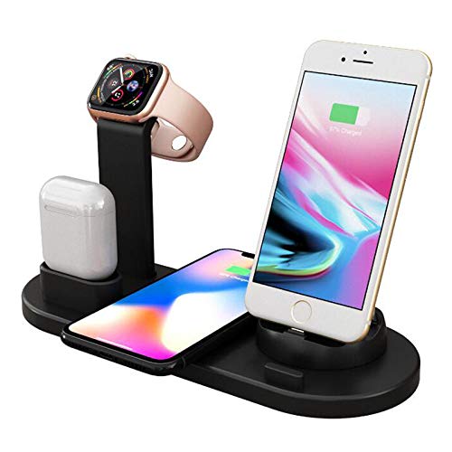 6 in 1 Wireless Charging Station for iPhones iWatch & Airpods