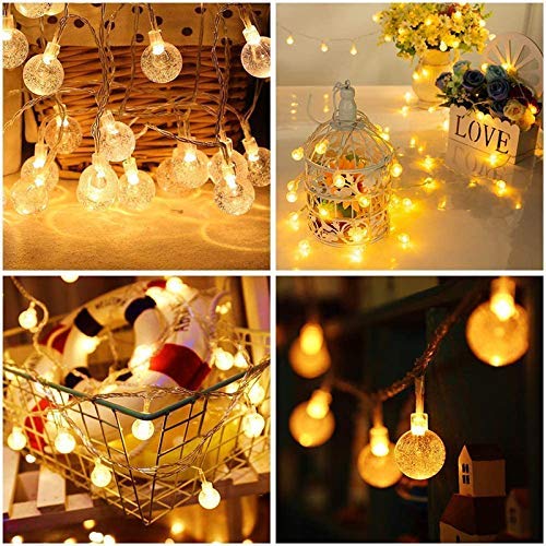 Crystal Bubble Ball String Lights (4 Meter)