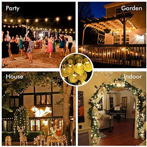 Crystal Bubble Ball String Lights (4 Meter)