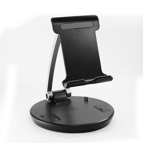 2 in 1 Mobile Phone & Tablet Stand Sturdy & Heavy Metal Base with Cable Cliping for Tab, Tablet & Smartphone